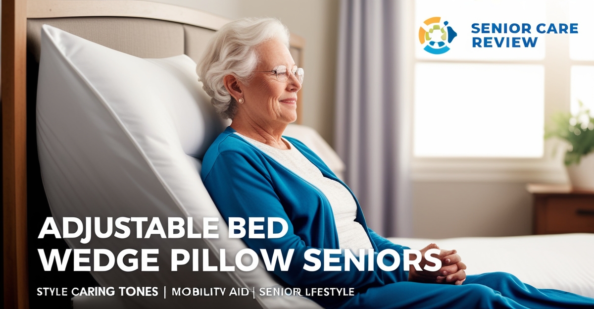 Quick Picks: Best Adjustable Bed Wedge Pillows for Seniors