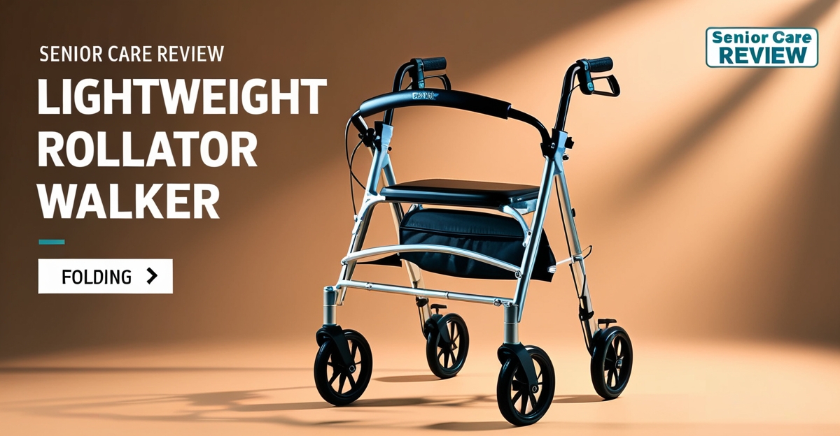 Quick Picks: Best Lightweight Folding Rollator Walkers