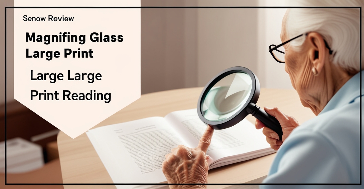 Quick Picks: Best Magnifying Glasses for Large Print Reading