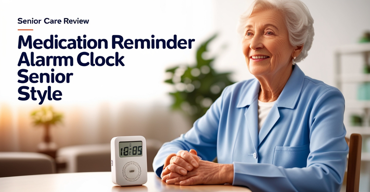 Medication Reminder Alarm Clock Senior