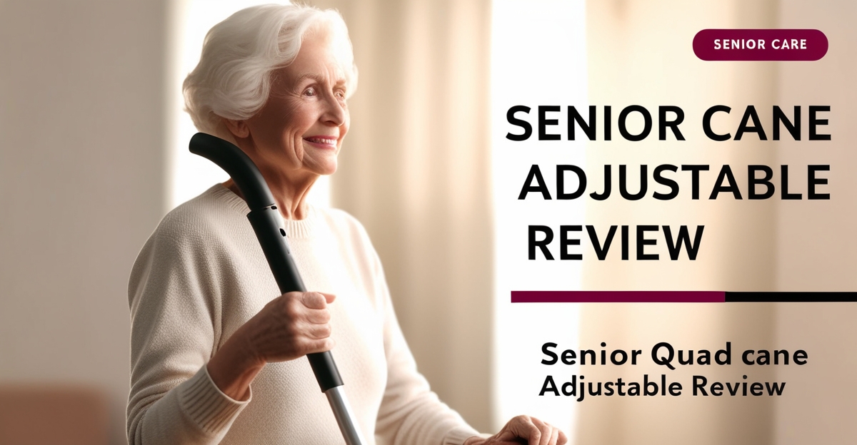 Senior Quad Cane Adjustable Review