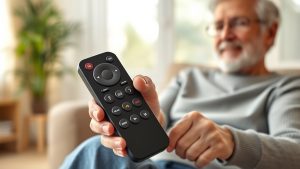 Best Large Button Remote Controls for Seniors: Simple TV Control for Older Adults