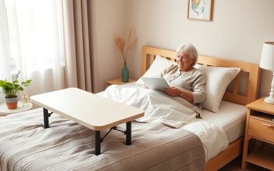 Best Adjustable Overbed Tables for Seniors: Eating, Reading, and More