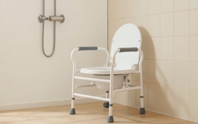 Best Shower Commode Chair for Seniors: 2-in-1 Bathing & Toileting Aid