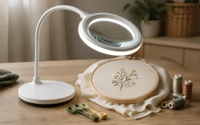 8 Top Rated Magnifying Lamps for Seniors Doing Crafts