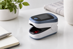 Compact Pulse Oximeter for Elderly Users