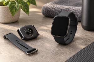 Compact Wearable Heart Rate Monitor for Elderly Users
