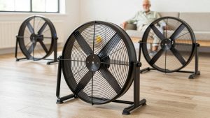 Best High-Velocity Industrial Floor Fans for Gyms
